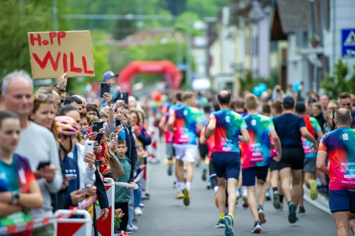 Auffahrtslauf Strecke