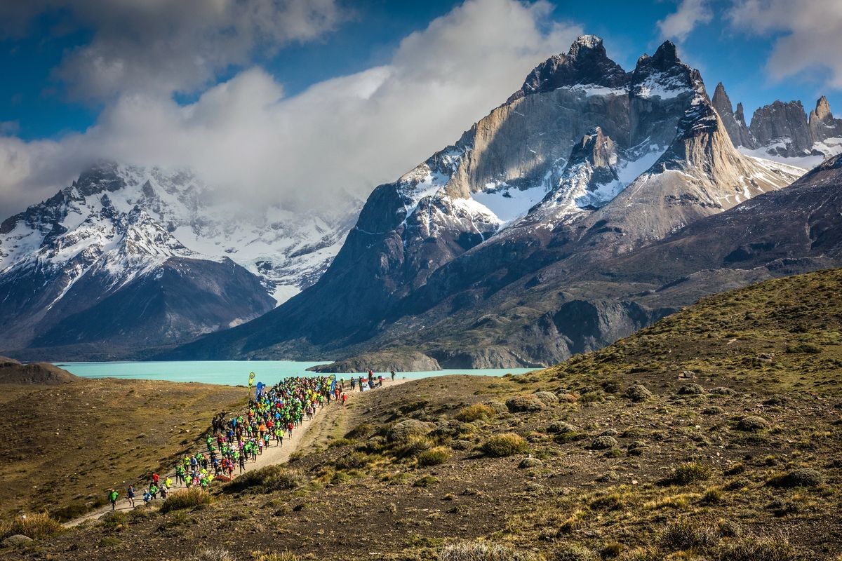 Ein einzigartiges Ambiente bietet der Patagonian International Marathon