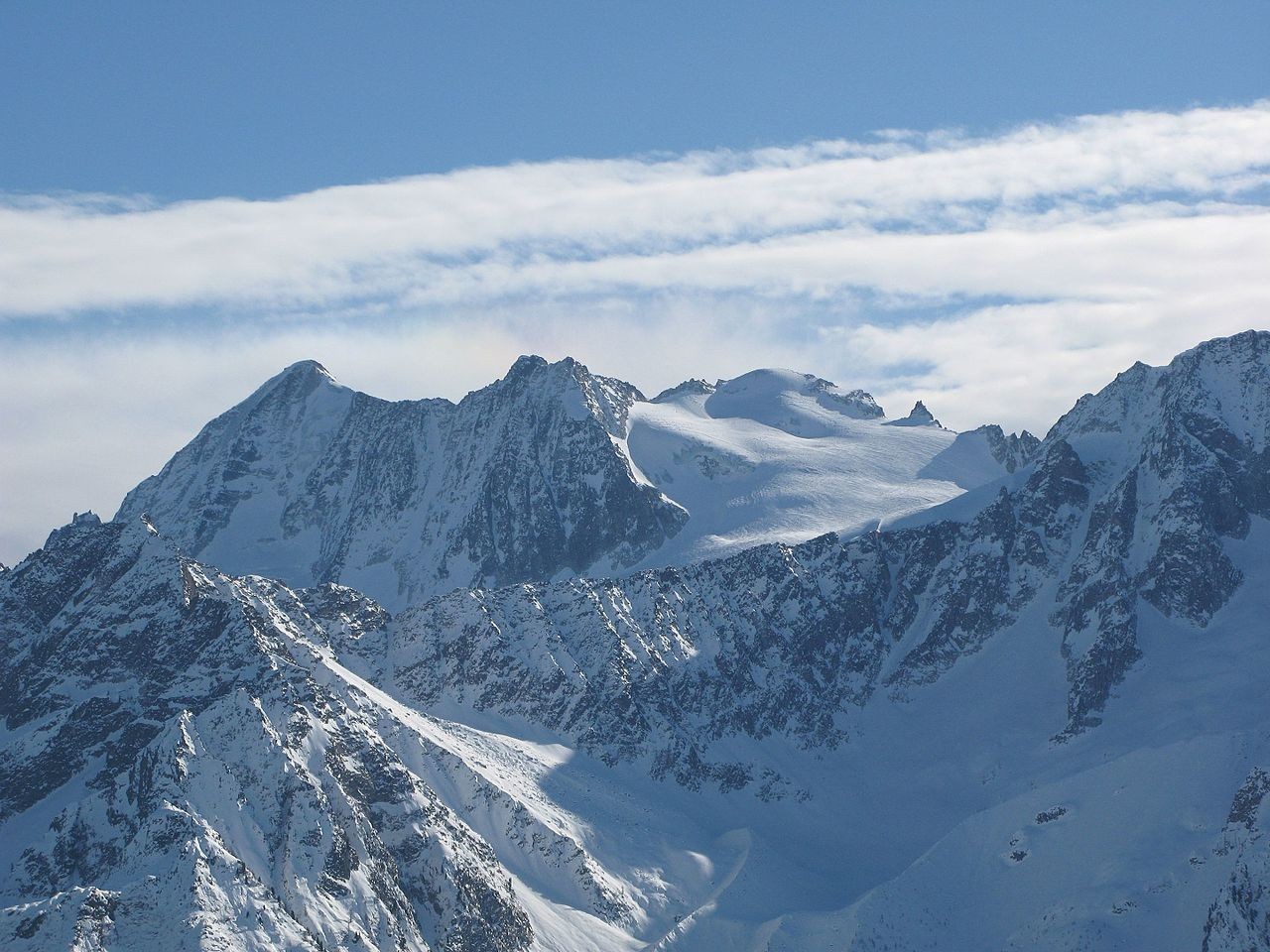 Die höchsten Berge in den Adamello-Presanella-Alpen