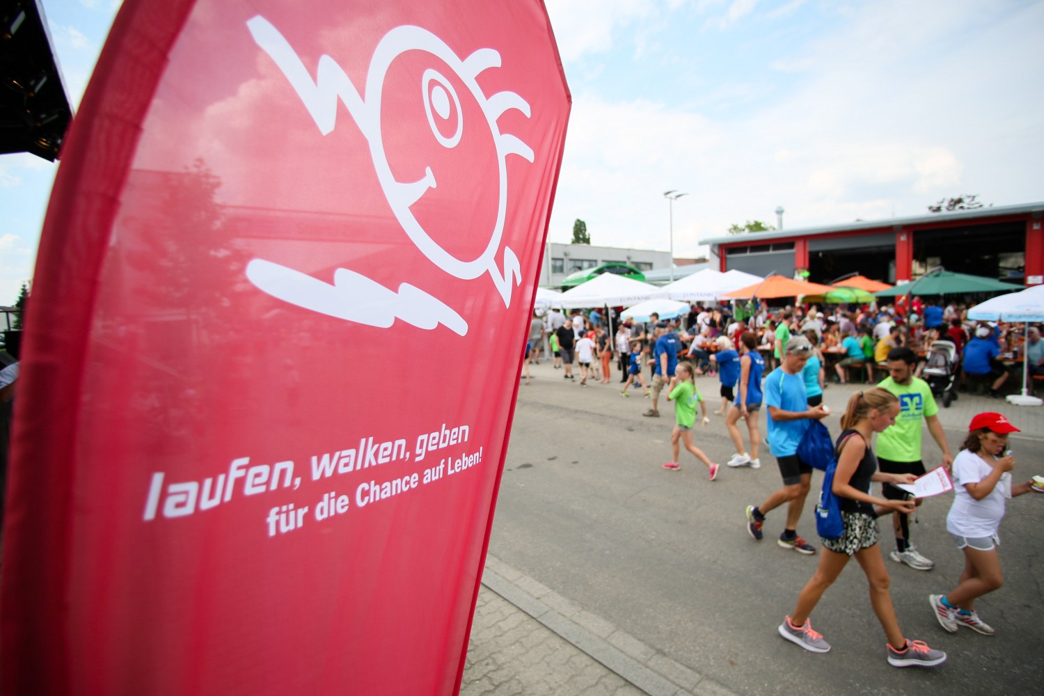 Spendenlauf in Bayern