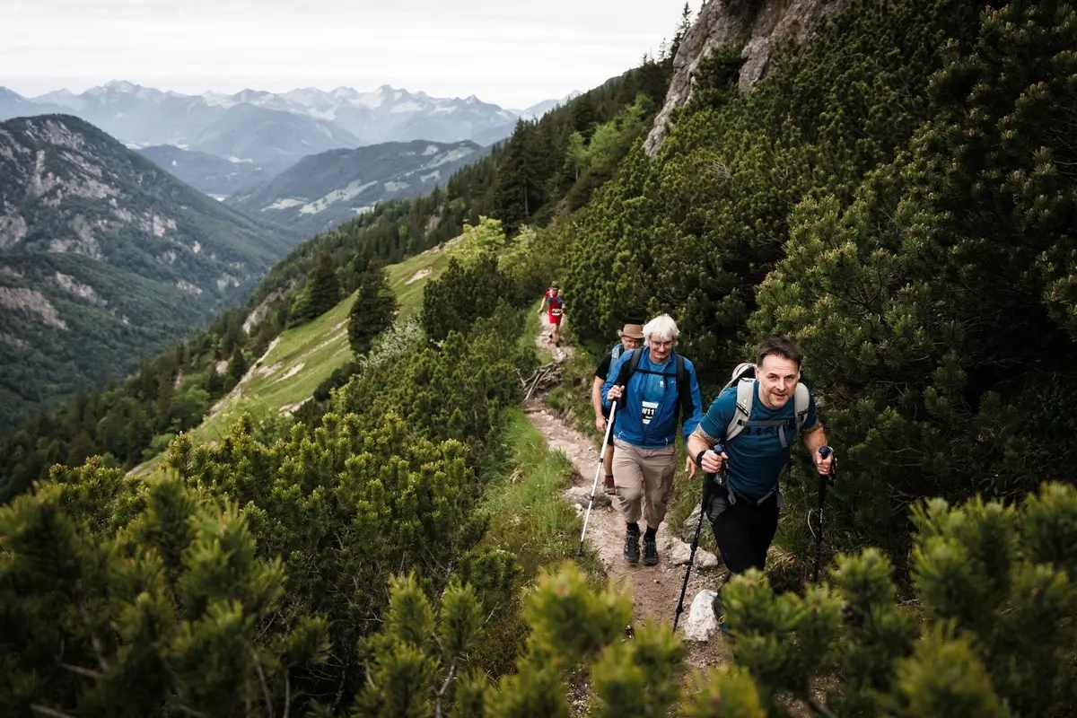 Die Strecke beim Ebbser Koasamarsch