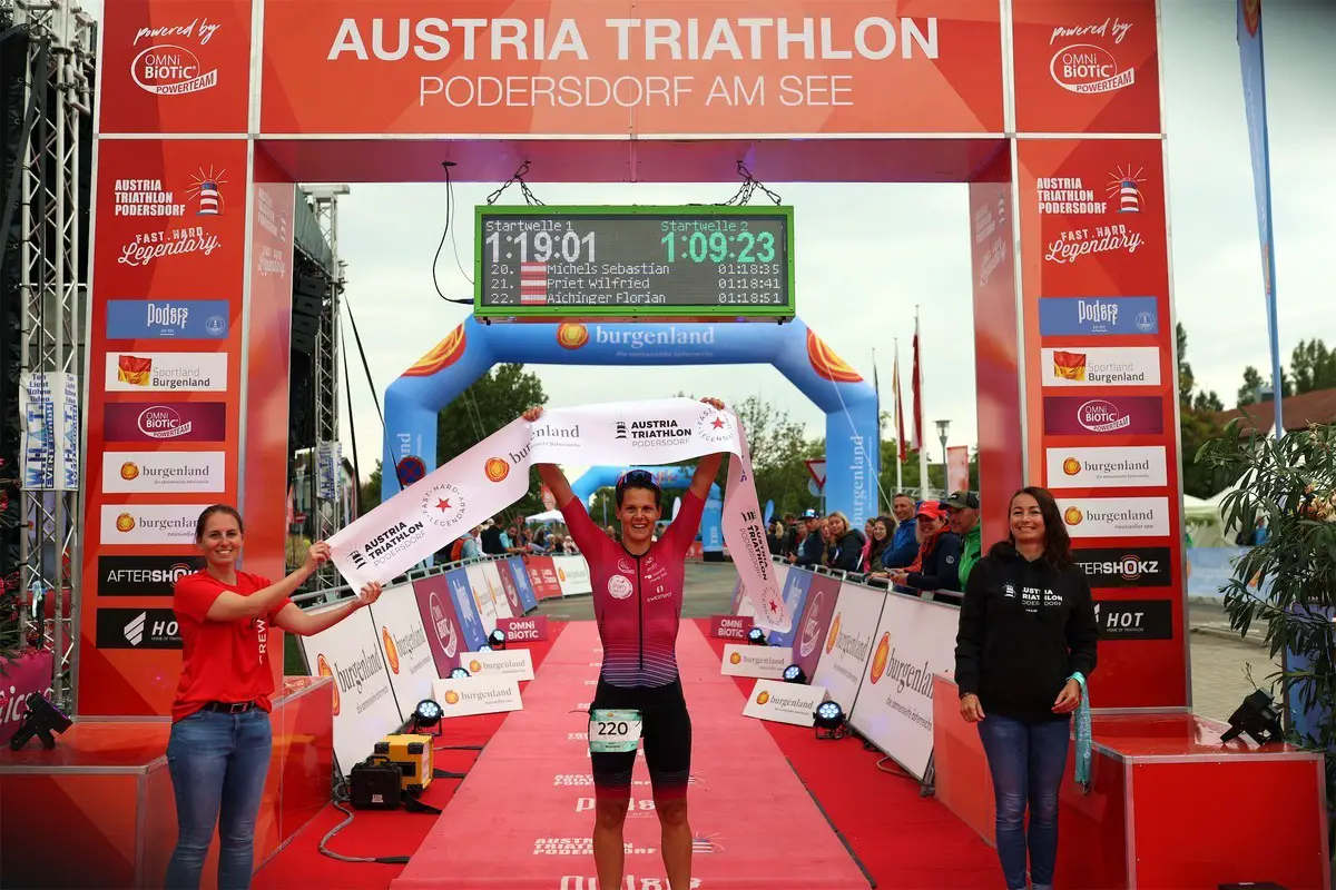 Austria Triathlon Podersdorf, Sprint Siegerin Jacqueline Kallina