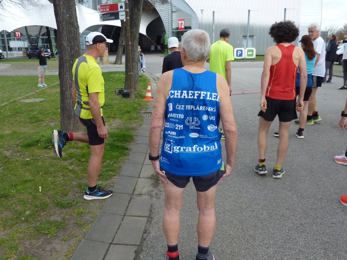 Budějovice Marathon vor dem Start