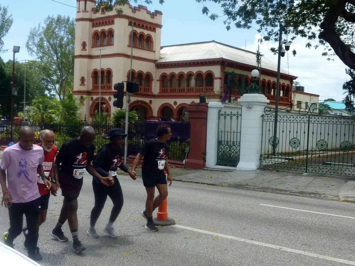 Trinidad and Tobago Marathon: Schlussgruppe