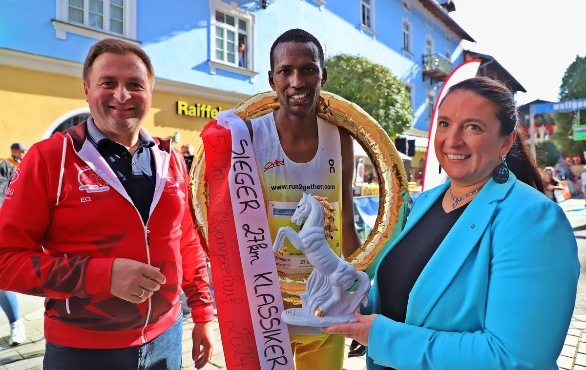 Wolfgangseelauf mit Weltklasseathleten