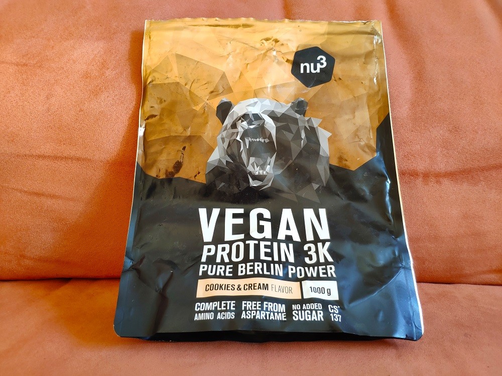 Veganes Eiweißpulver "nu3 Vegan Protein 3K Shake"