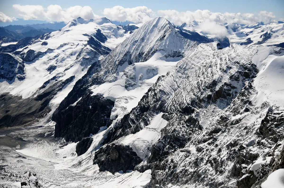 Die höchsten Berge in den Ortler-Alpen