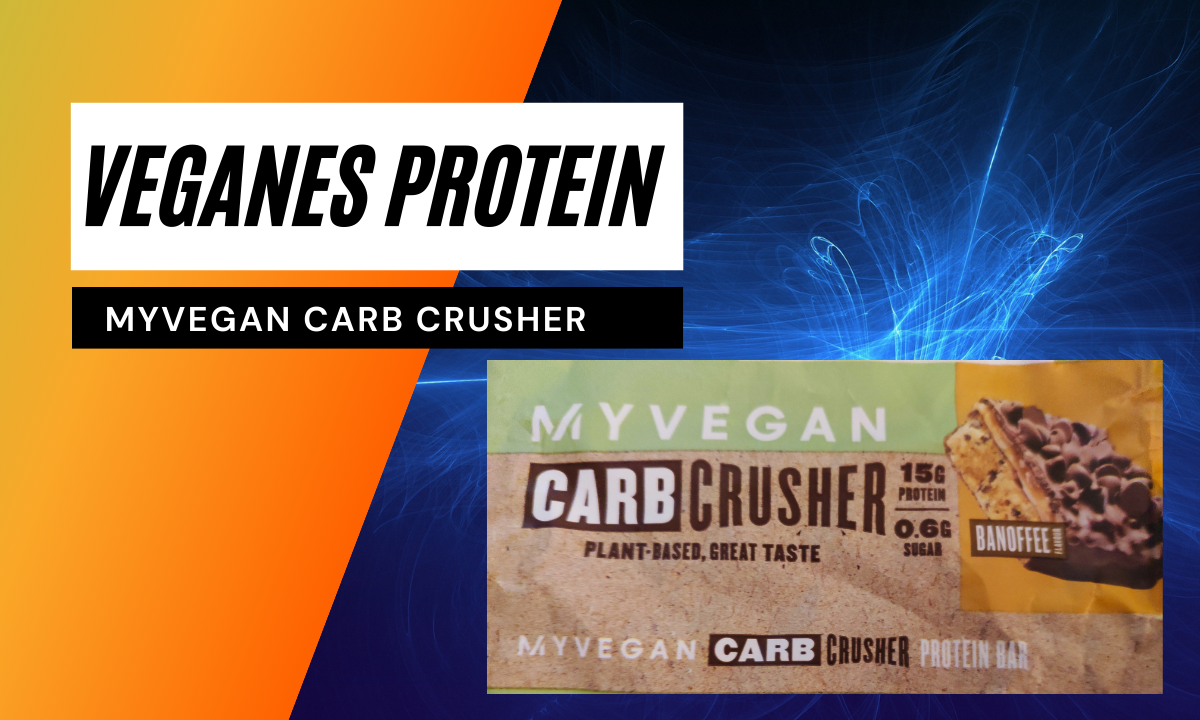 Energieriegel "MyVegan Carb Crusher"