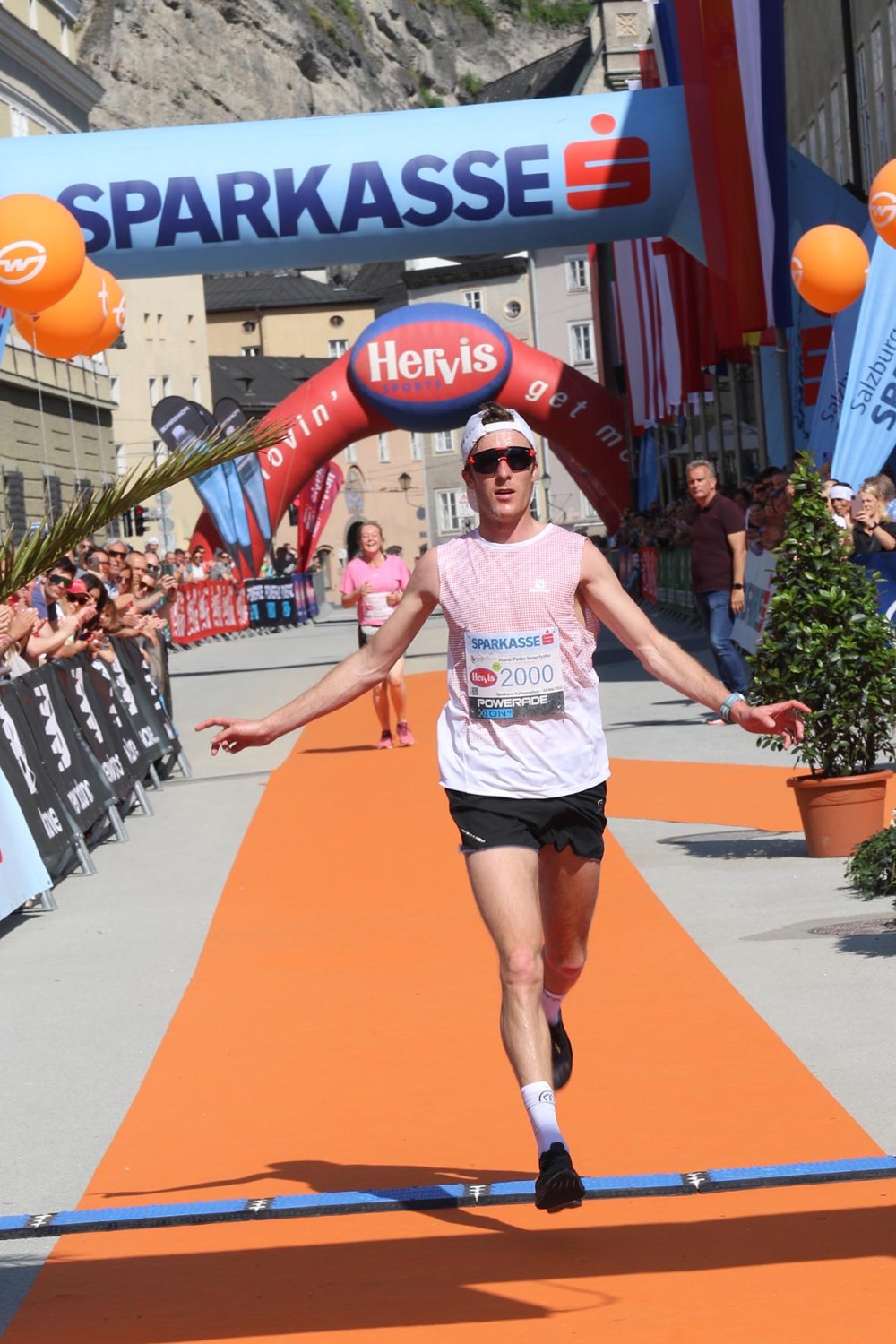 Salzburg Marathon 2022 Hans Peter Innerhofer, Sieger Halbmarathon