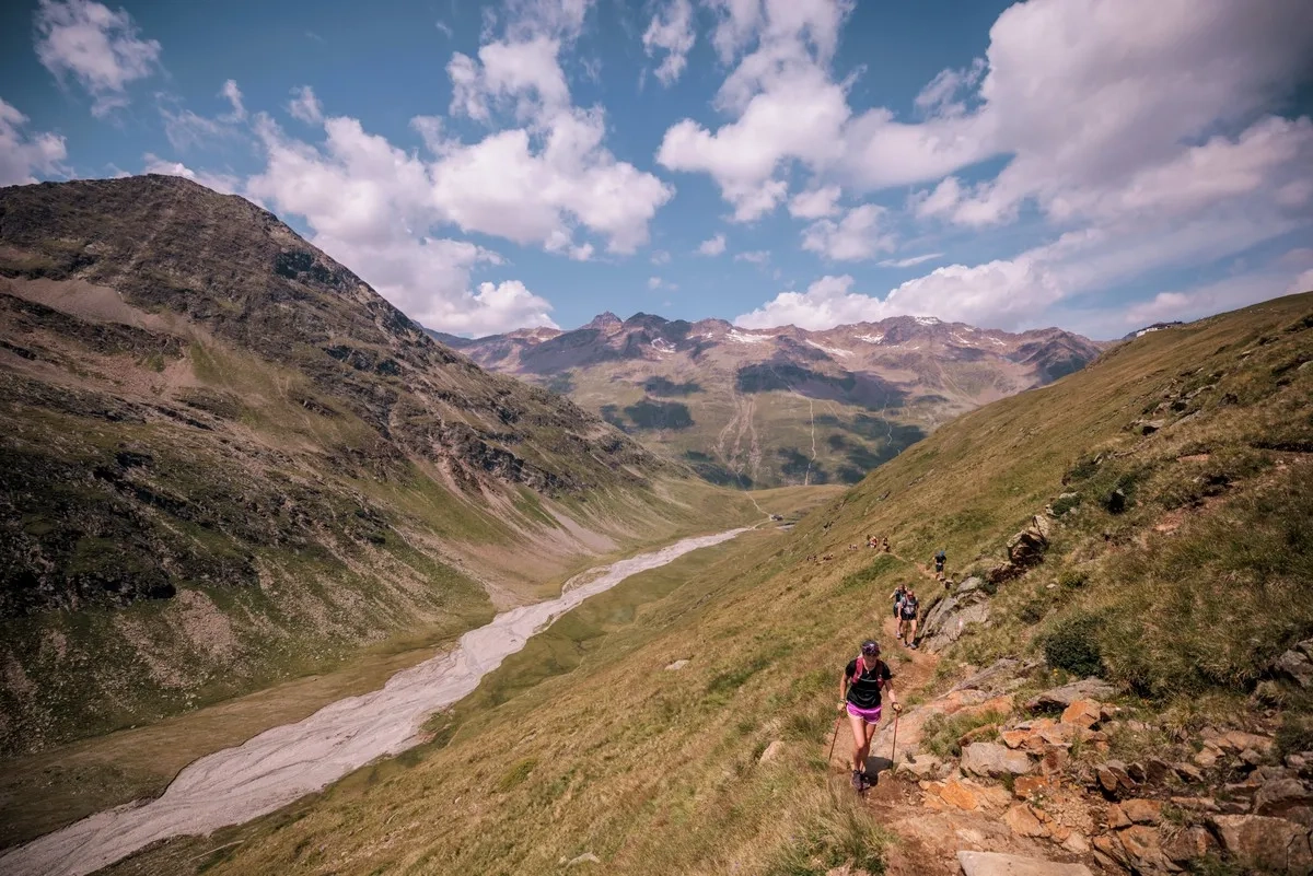 Beeindruckendes Ambiente beim Gletscher Trailrun 2025