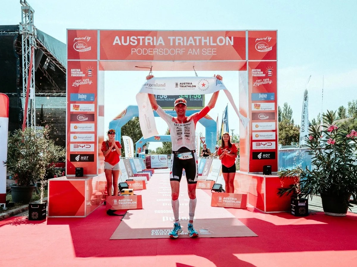 Austria Triathlon Podersdorf 2024 mit Michael Weiss