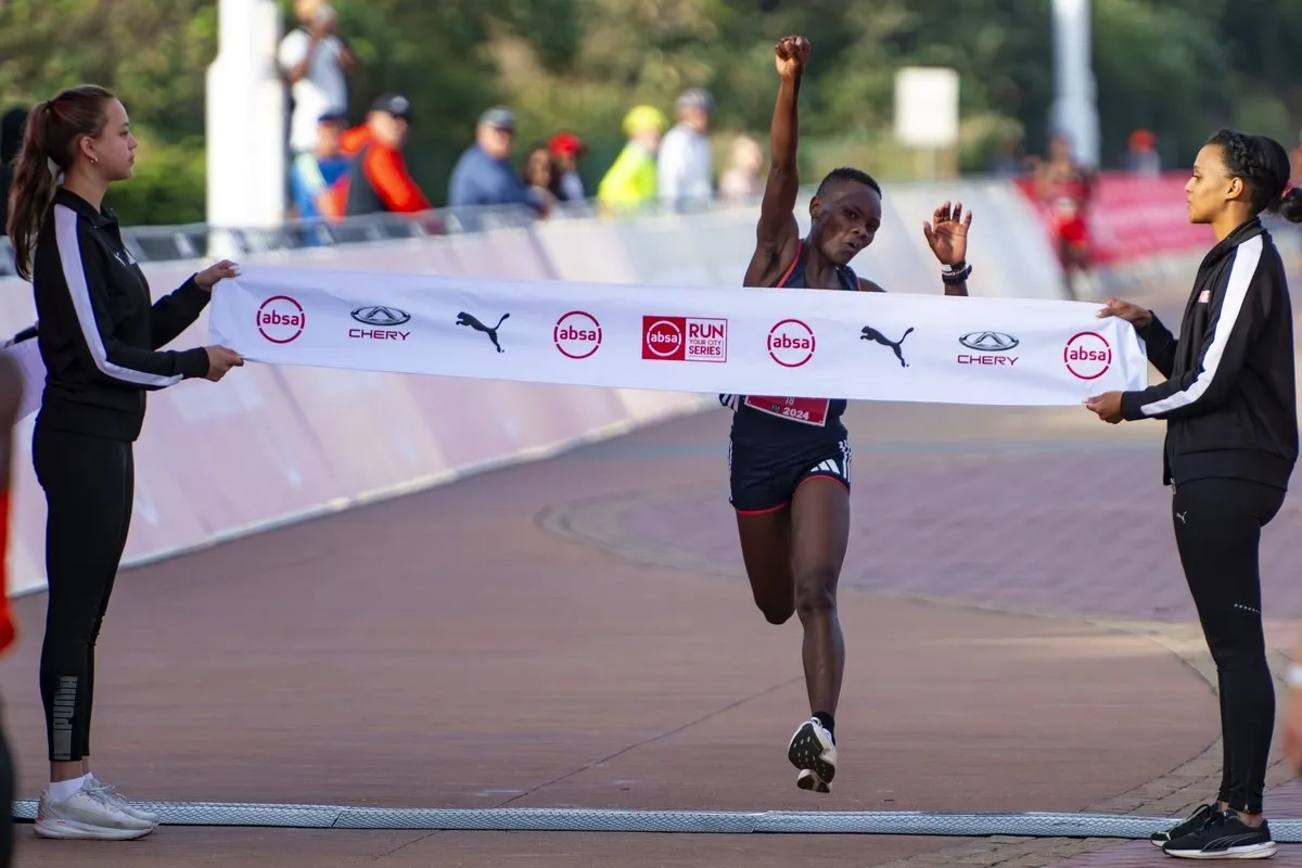 Durban 10K 2024: Siegerin Christine Njoki (Kenia)