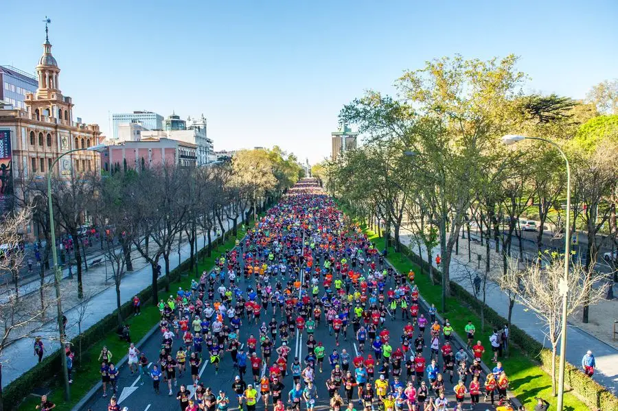 Madrid Marathon Strecke