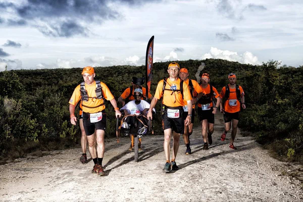 Guadarun 2024: Geländerollstuhl Guadarun 2024: Geländerollstuhl