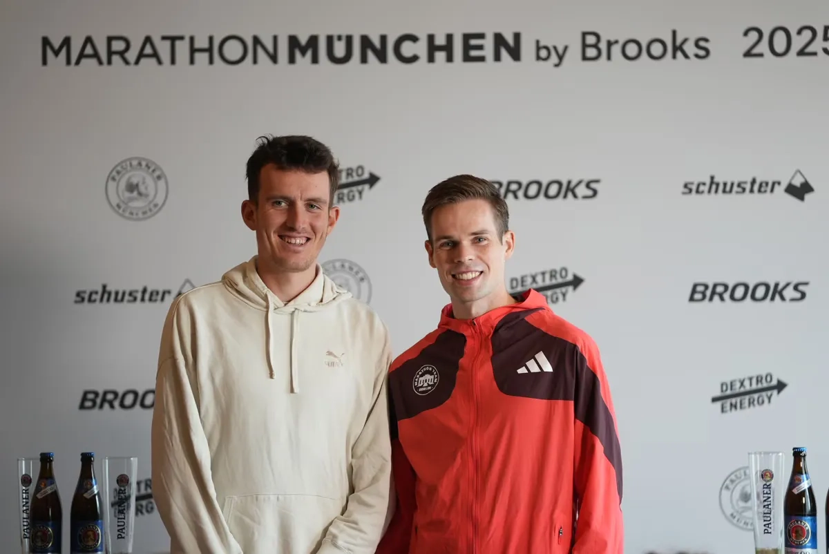 München Marathon 2025 mit Niklas Buchholz und Sebastian Hendel