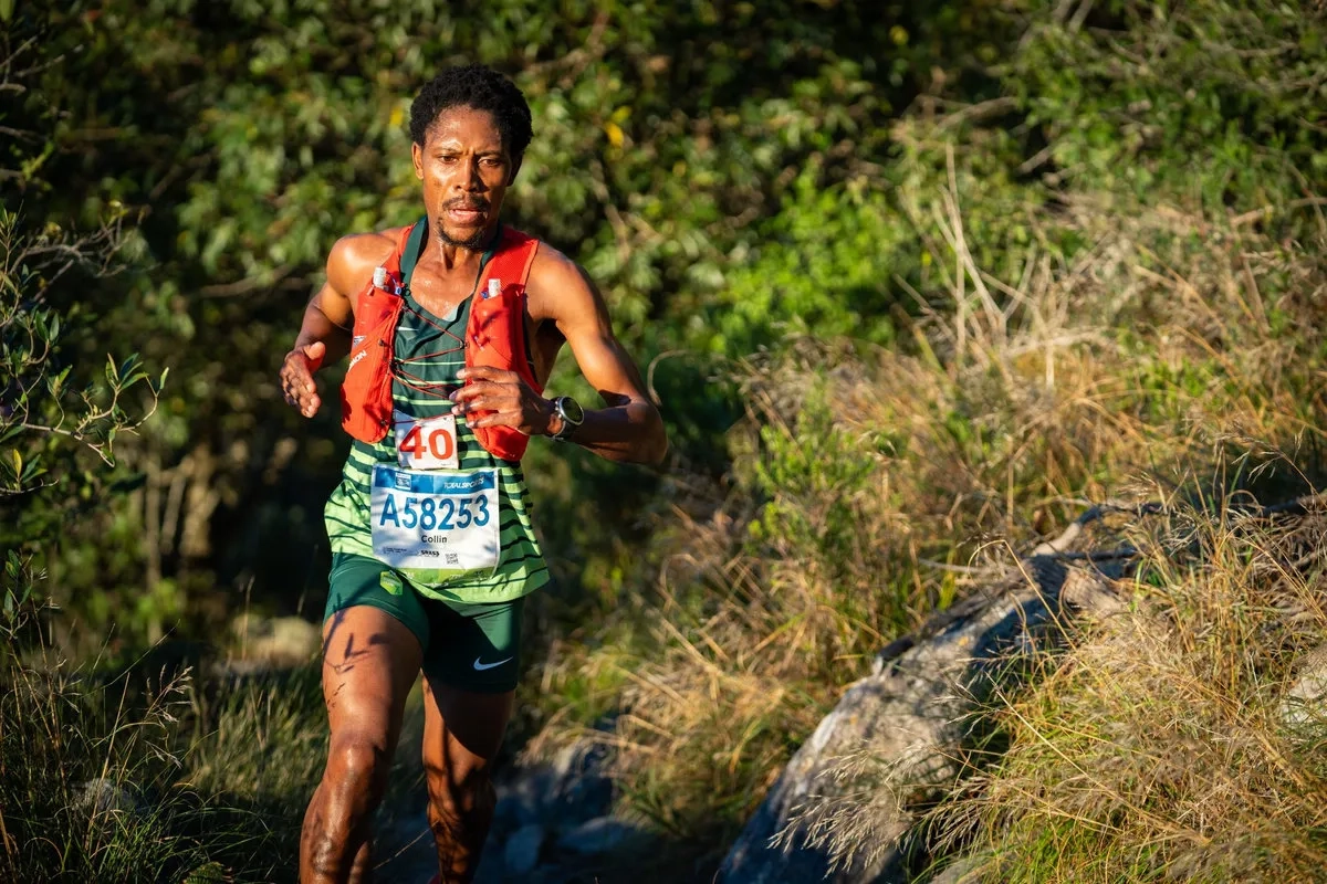Two Oceans Marathon 2026: 24 km Trail Sieger Collin Kanyimo