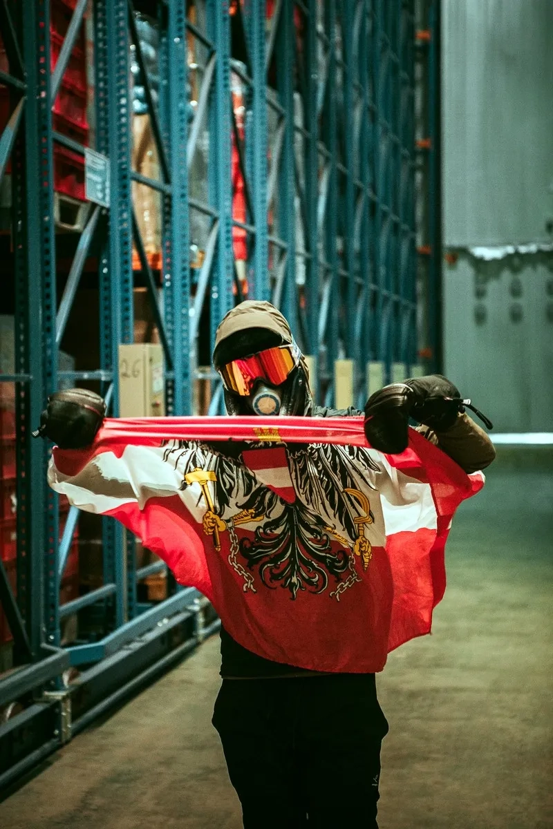 Rainer Predl bei der Vorbereitung auf den Nordpol Marathon.