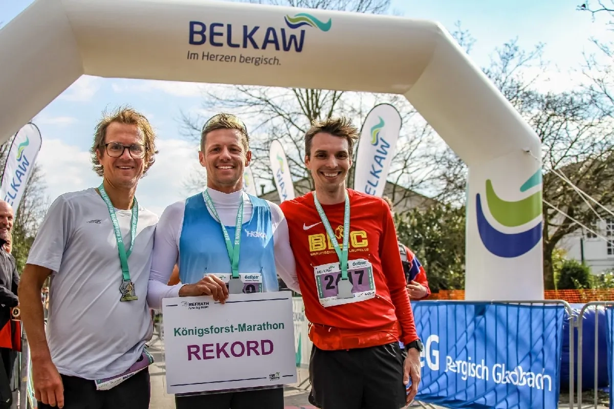 Königsforst-Marathon 2025: Ultra Top 3