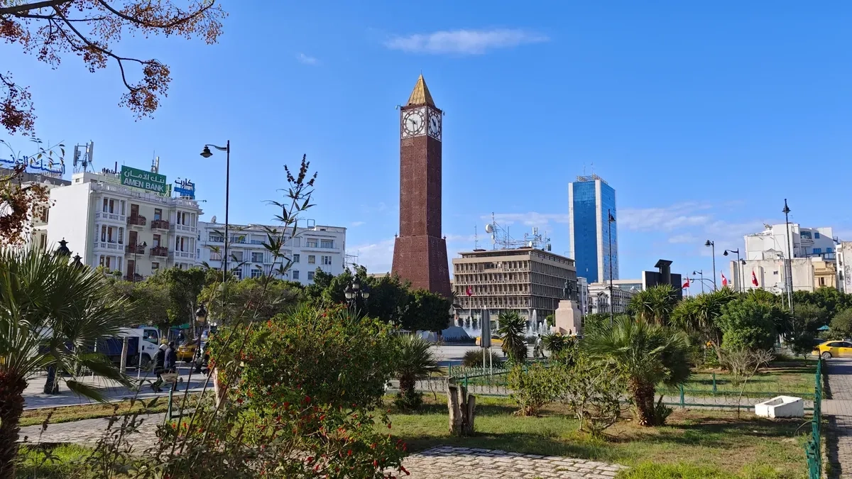 Die Stadt Tunis (© Werner Kroer) Die Stadt Tunis