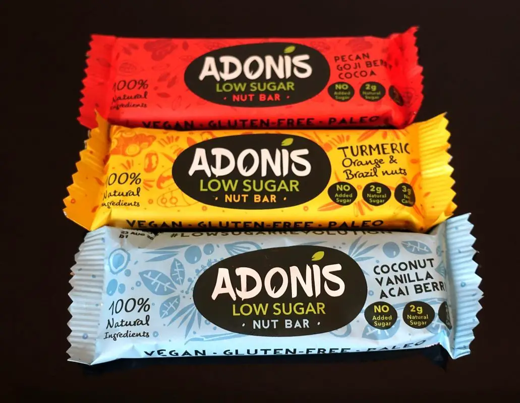 Energieriegel "Adonis Low Sugar" im Test