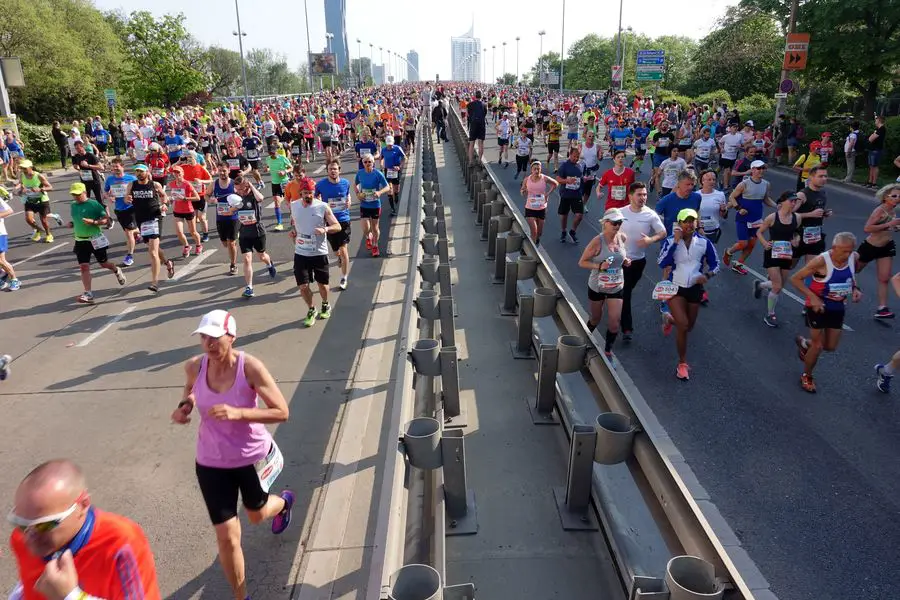 Der Wien Marathon ist der einzige Städte-Marathon in Österreich mit über 1.000 Finishern