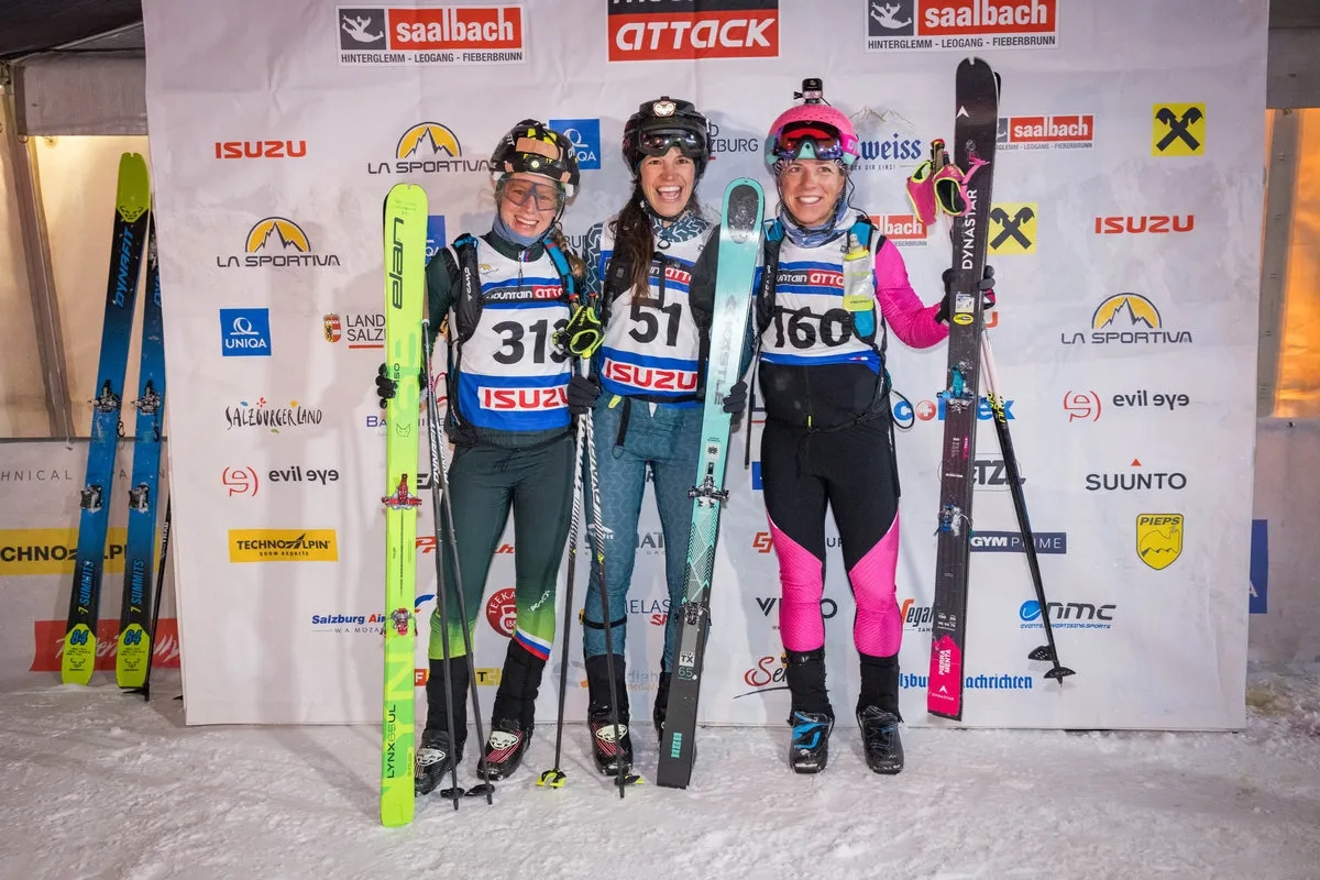 Mountain Attack 2025: Top 3 Frauen