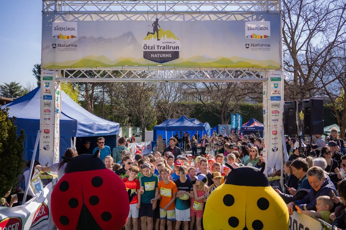 Alpenplus Ötzi Trailrun Naturns mit dem Kidsrun