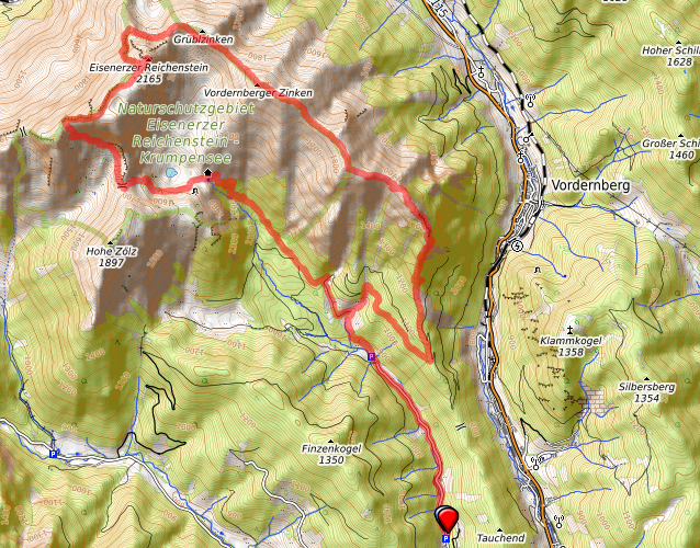 Eisenerzer Reichenstein Route bzw. Strecke