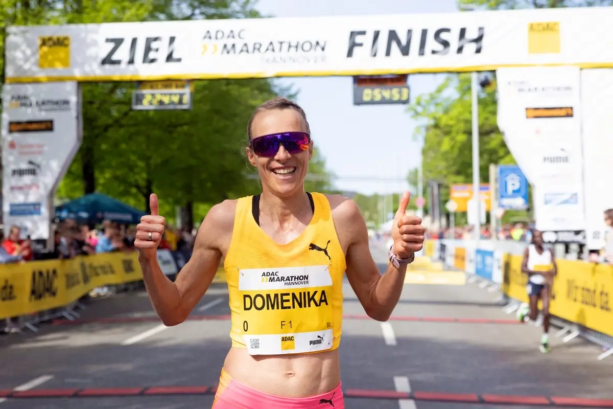 Hannover Marathon 2024 mit Domenika Mayer