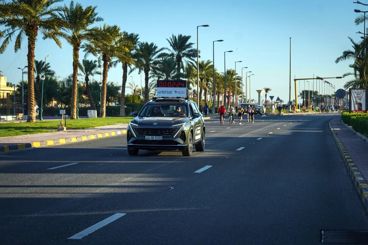 Kuwait Marathon 2024: Spitzengruppe