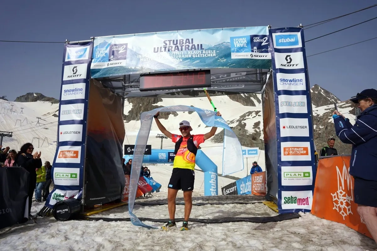 Alex Hutter beim Stubai Ultratrail 2024