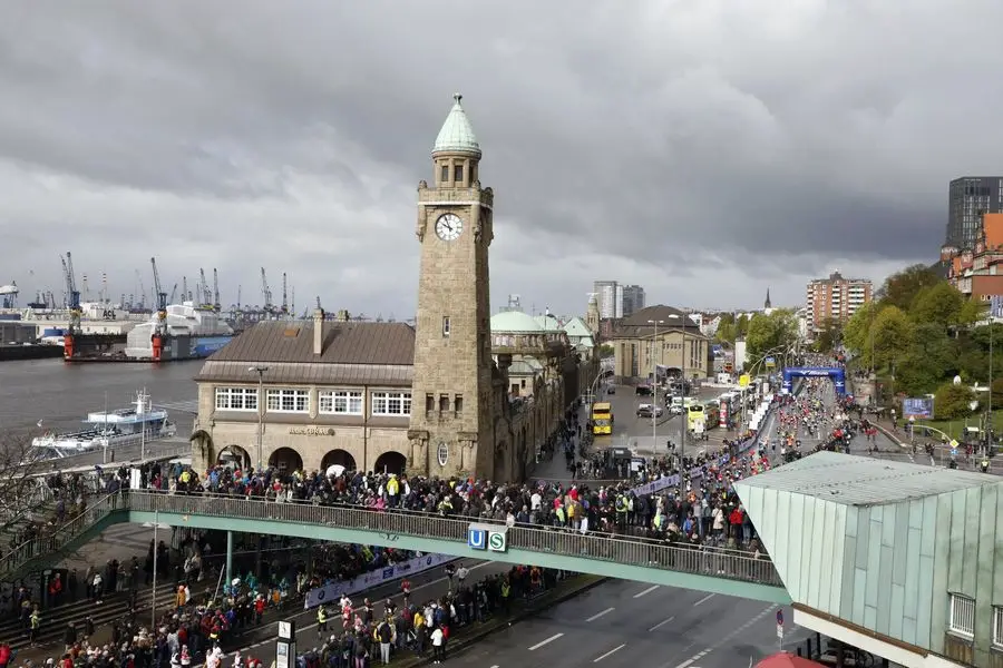 Der Hamburg Marathon führt an zahlreichen Sehenswürdigkeiten vorbei. Foto Haspa Marathon Hamburg