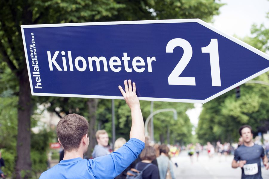 Hamburg Halbmarathon Strecke