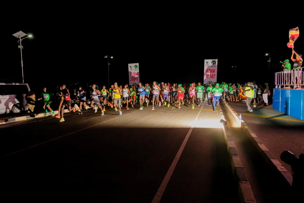 Rwenzori Marathon: Start