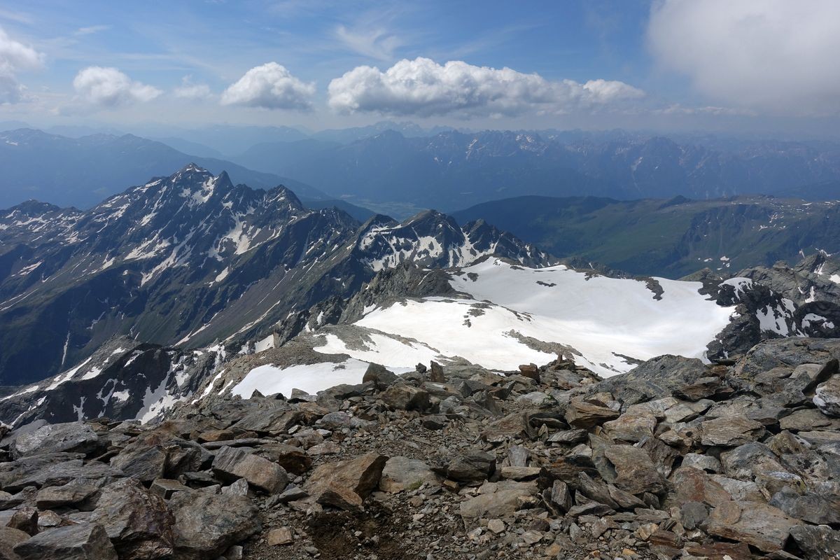 Die höchsten Berge in der Schobergruppe