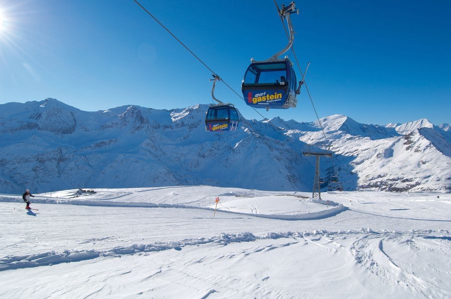 Sportgastein bildet den höchsten Punkt der ski amadé Region. Foto: Gasteiner Bergbahnen