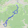 Osterfelderkopf Skitour Karte bzw. Strecke