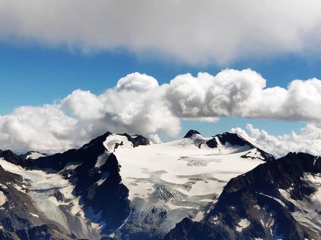 Zuckerhütl von der Ruderhofspitze Zuckerhütl von der Ruderhofspitze