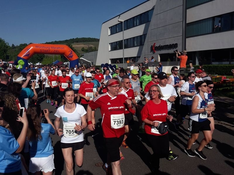 Firmenlauf im Rahmen des Marathon Würzburg (C) Veranstalter Firmenlauf im Rahmen des Marathon Würzburg (C) Veranstalter