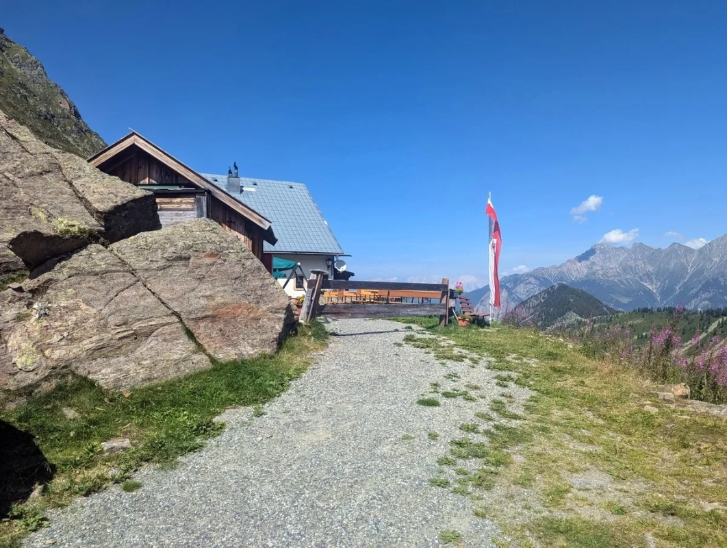 Frischmannhütte im August 2024 Frischmannhütte im August 2024