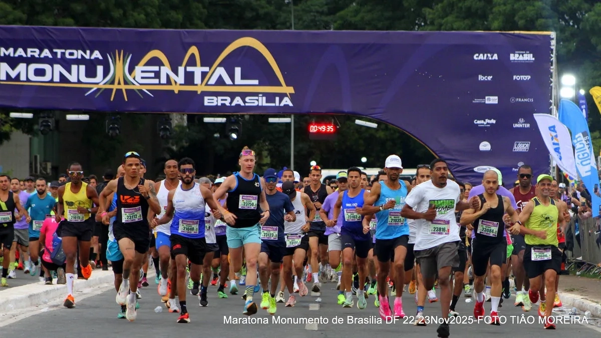 Maratona Monumental de Brasília 2025 (© Veranstalter) Maratona Monumental de Brasília 2025 (© Veranstalter)