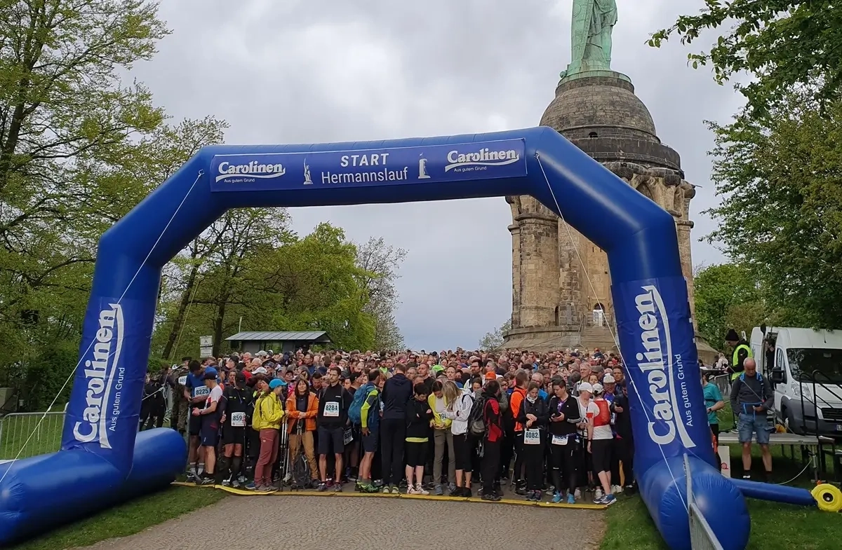 Start Hermannslauf Bielefeld Start Hermannslauf Bielefeld