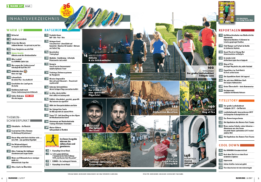 RUNNING Magazin RUNNING Magazin