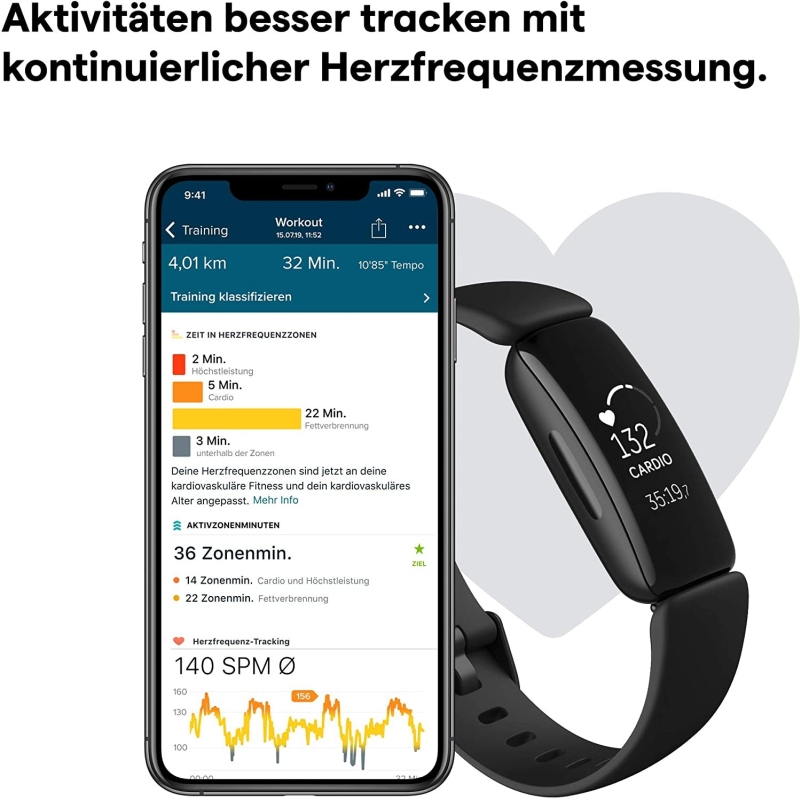 Fitbit Inspire, Foto: Hersteller / Amazon Fitbit Inspire, Foto: Hersteller / Amazon