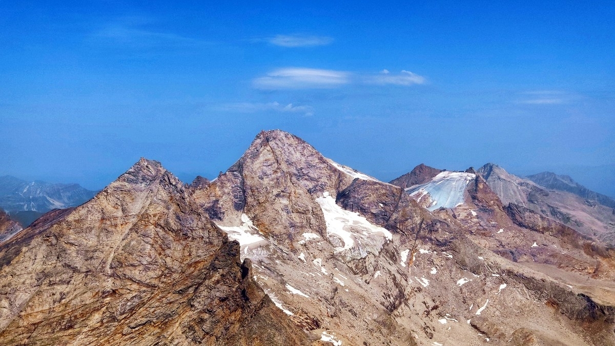 Olperer im Jahr 2023 (vom Schrammacher aus) Olperer im Jahr 2023 (vom Schrammacher aus)