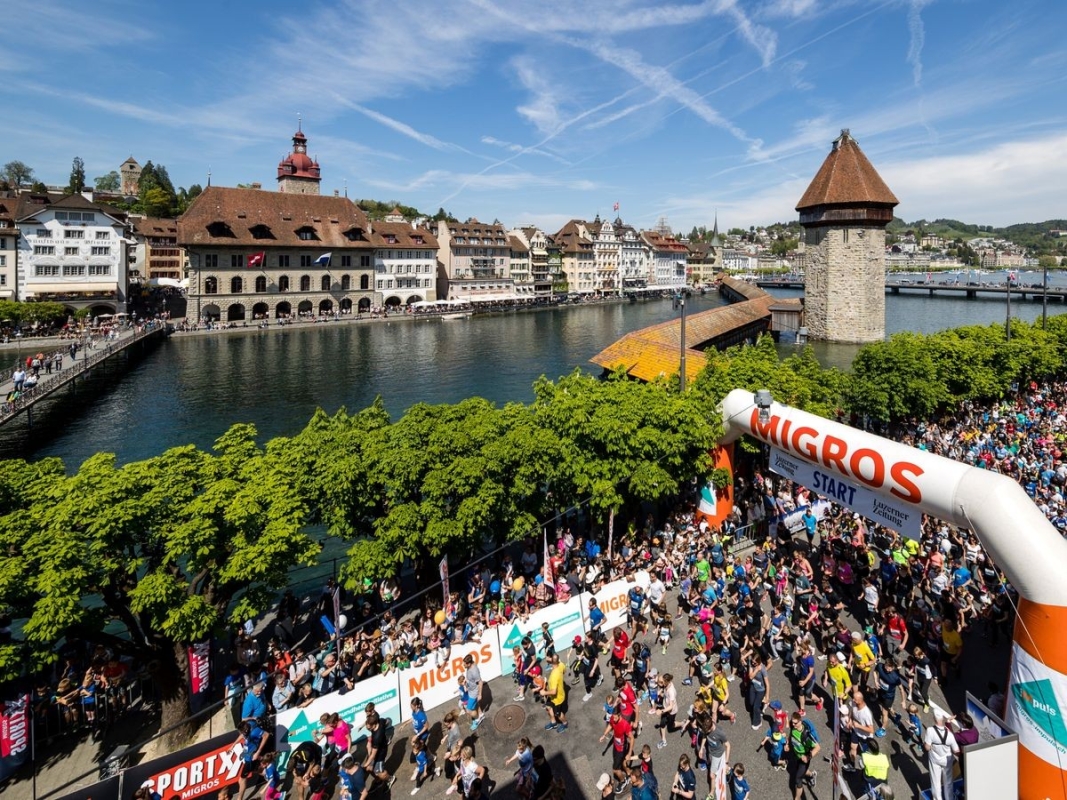 Luzerner Stadtlauf, Foto: Veranstalter Luzerner Stadtlauf, Foto: Veranstalter