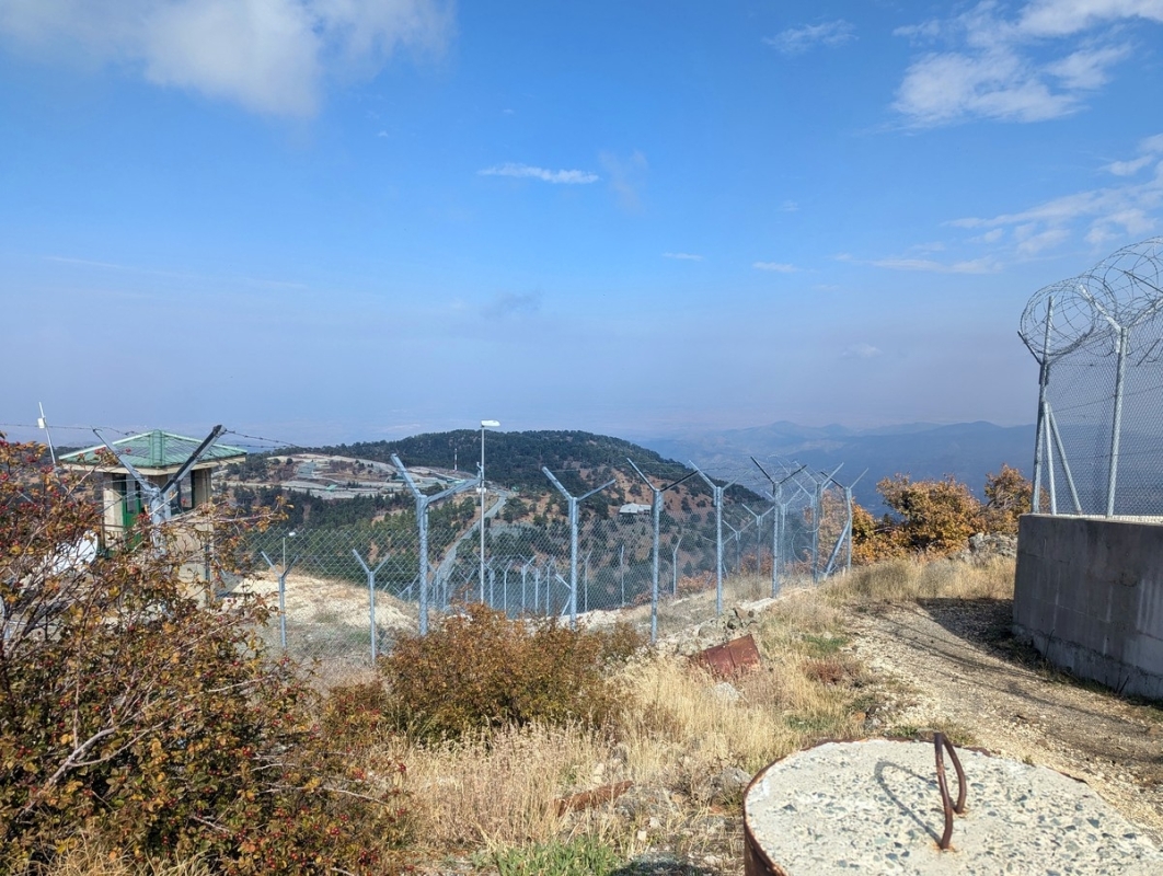 Am höchsten frei zugänglichen Punkt des Olympus. Am höchsten frei zugänglichen Punkt des Olympus.