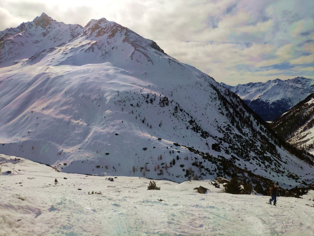 Larstigspitze im Winter 2023 Larstigspitze im Winter 2023