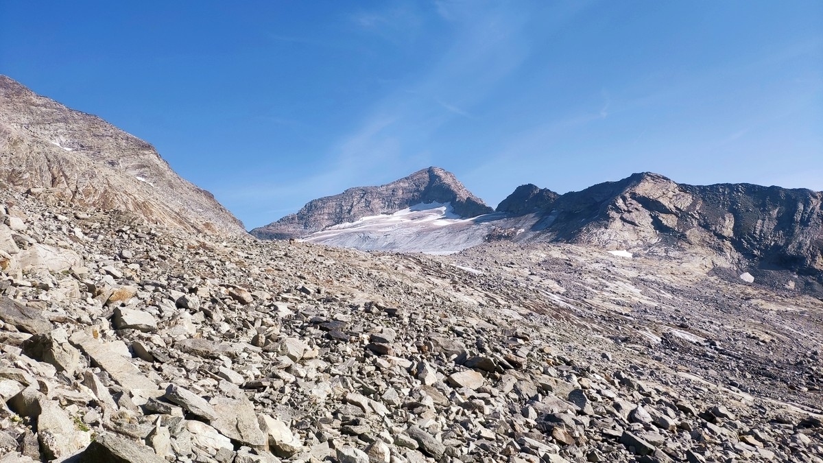 Schrammacher 06: Der letzte Abschnitt vor dem Gletscher Schrammacher 06: Der letzte Abschnitt vor dem Gletscher