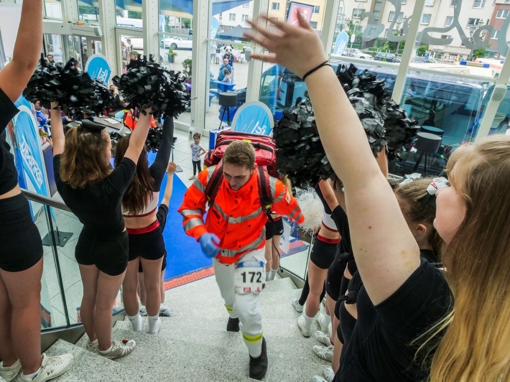 Essener Wohnbau Treppenlauf (C) Veranstalter Essener Wohnbau Treppenlauf (C) Veranstalter